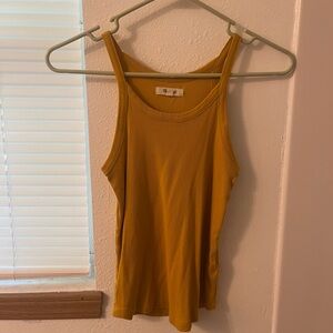 Madewell Yellow Tank Top